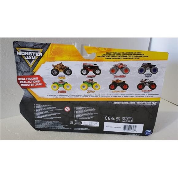 Monster Jam Pirate’s Curse™ vs Zombie 2-Pack Die-Cast Monster Trucks⚔️Vs🧟 Toys - Picture 5 of 15